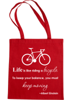 Maišelis Life is like a bicycle